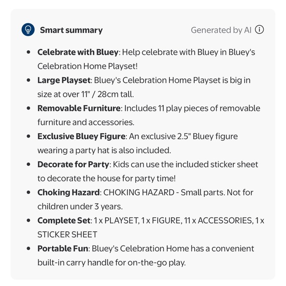 NWT Bluey Celebration Home Playset - Picture 10 of 12